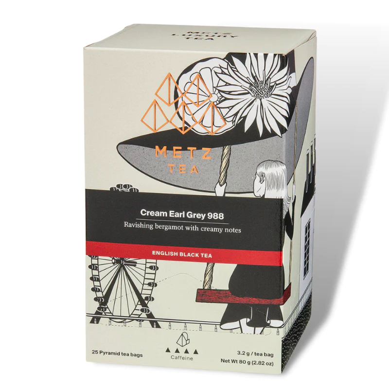Té Metz, Cream Earl Grey, 25 b.