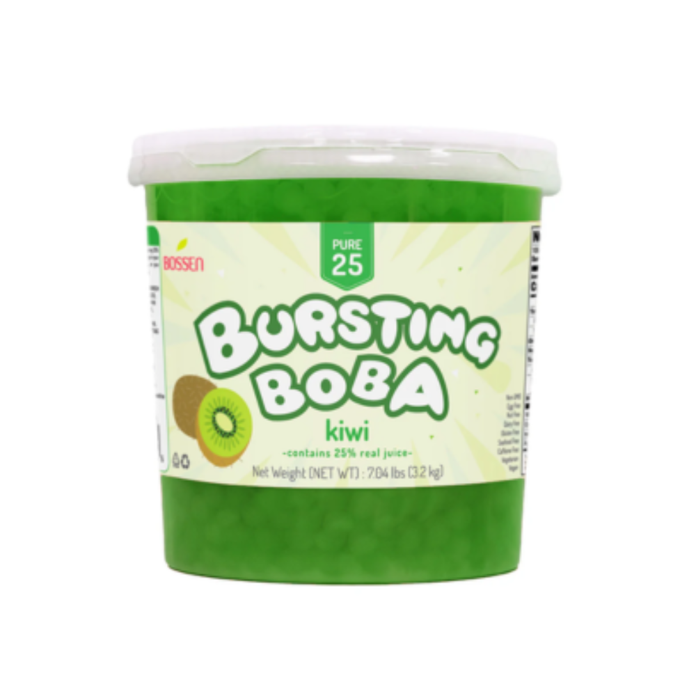 Perlas Frutales, Bursting Boba Kiwi, 3300 gr