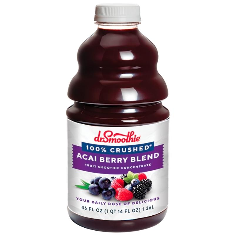 Botella de smoothie Açaí Berryblend 1,36 kg, mezcla de açaí, frambuesa, granada y arándano, ideal para smoothies y bowls