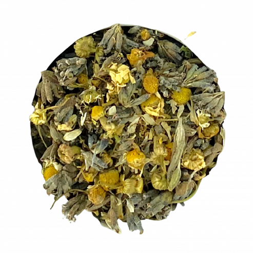 Infusión Aurora Camellia con manzana, hibisco, lavanda y rosa mosqueta, 100 g en hojas sueltas

