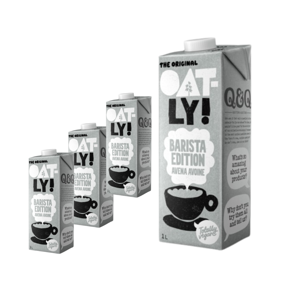 Leche de Avena Oatly Edition Barista  Caja 6 L