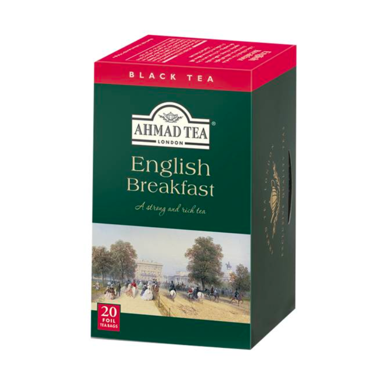Té en bolsita Ahmad, English Breakfast 20 b.