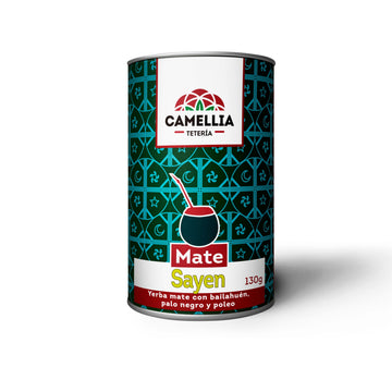 MATE Camellia Sayen, Blend Bailahuen, Palo Negro y Poleo 130 gr.