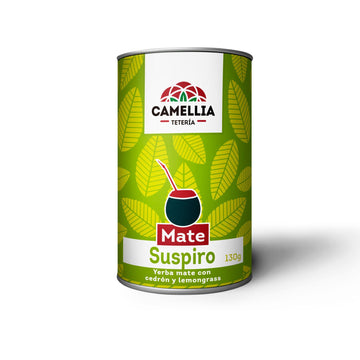 Mate Camellia, Suspiro Blend Cedrón  y LemongrassLemon