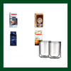 Pack regalo con 1 kilo de café molido italiano (Kimbo, Lavazza, Manaresi) y 2 vasos doble fondo Oreley Genova.

