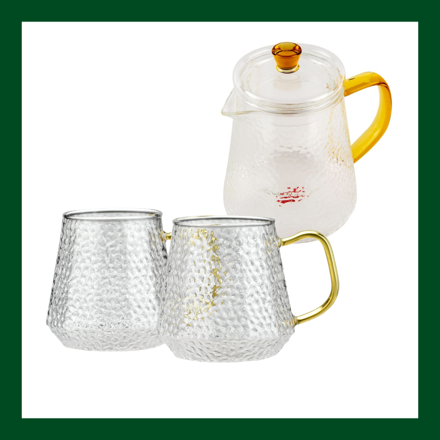 Pack Tetero | Tetera Bari Oroley + Tazas Catania Oroley